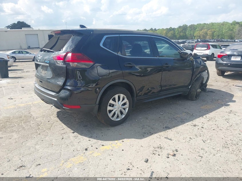 2017 Nissan Rogue VIN JN8AT2MV0HW258190 IAAI salvage auction — FRONT & REAR, Rebuildable (Florida), sold $975 on 2026-07-08 (photo 4)