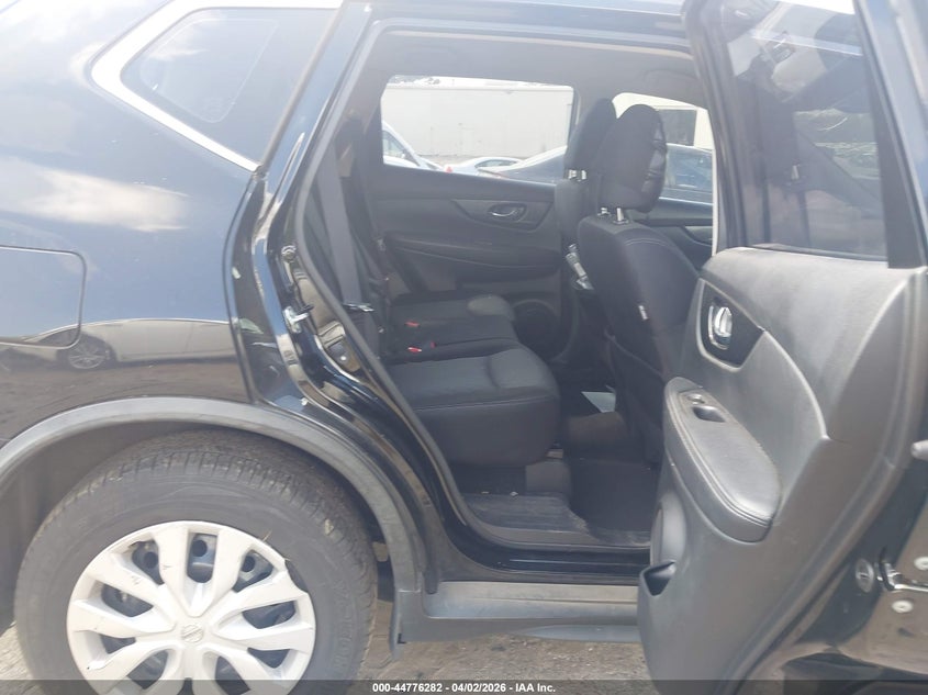 2017 Nissan Rogue VIN JN8AT2MV0HW258190 IAAI salvage auction — FRONT & REAR, Rebuildable (Florida), sold $975 on 2026-07-08 (photo 8)