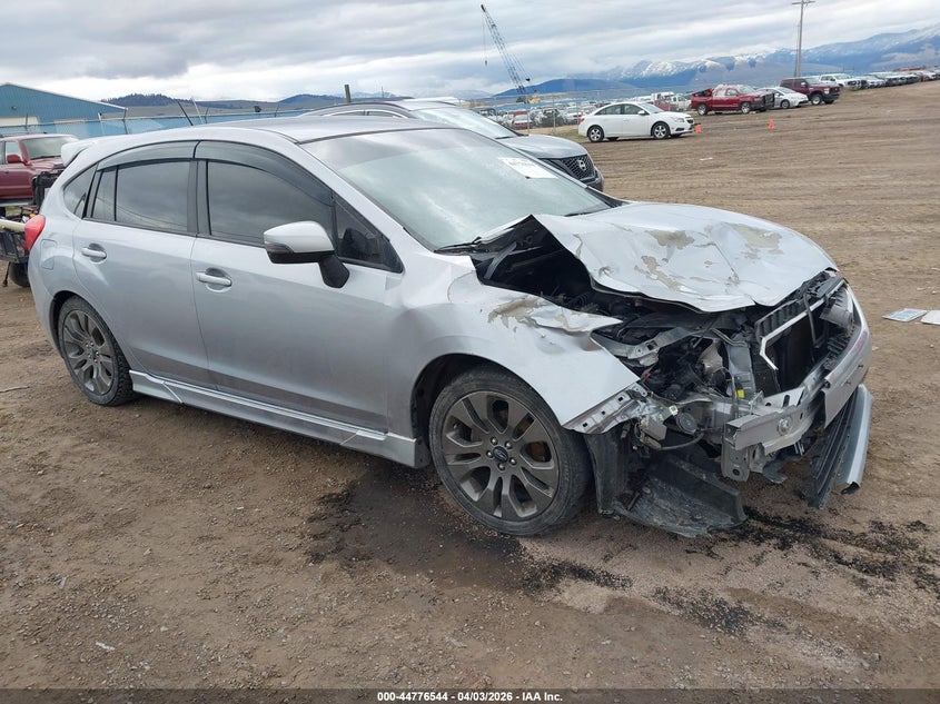 2016 Subaru Impreza VIN JF1GPAP64G8276791 IAAI salvage auction — FRONT END, Wait Title, sold $1,550 on 2026-07-15 (photo 1)