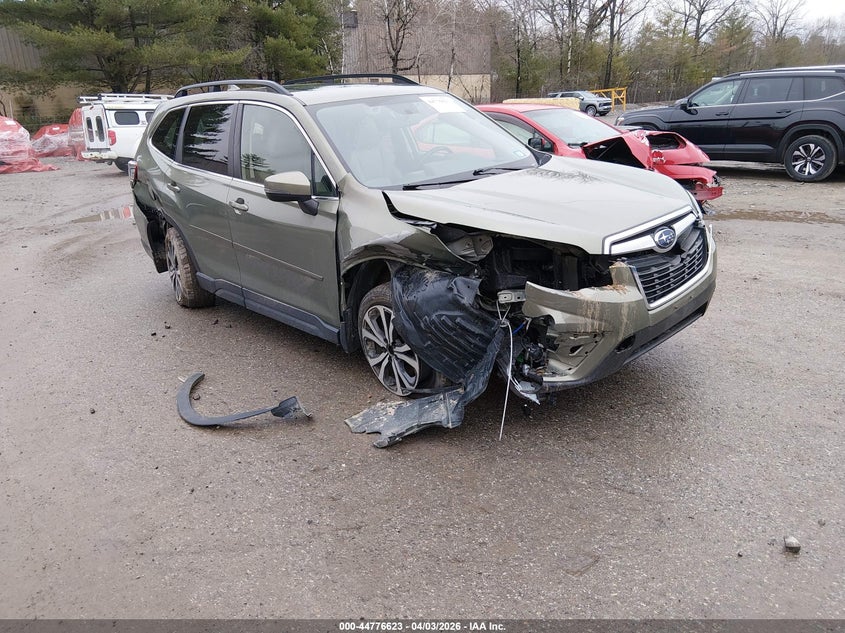 2020 Subaru Forester VIN JF2SKASC8LH480862 IAAI salvage auction — FRONT END, Salvage (New Hampshire), sold $3,050 on 2026-07-08 (photo 1)