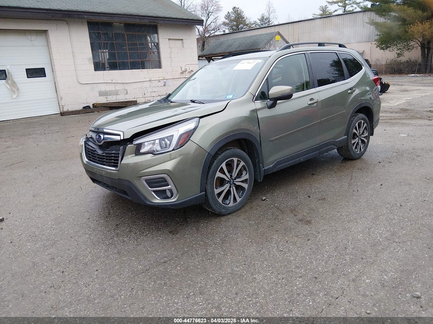 2020 Subaru Forester VIN JF2SKASC8LH480862 IAAI salvage auction — FRONT END, Salvage (New Hampshire), sold $3,050 on 2026-07-08 (photo 2)