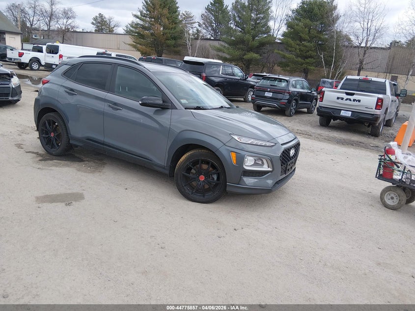 2021 Hyundai Kona VIN KM8K6CA53MU699993 IAAI salvage auction — LEFT SIDE, Wait Title, sold $4,125 on 2026-07-08 (photo 1)