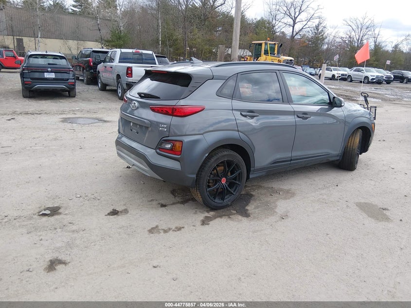 2021 Hyundai Kona VIN KM8K6CA53MU699993 IAAI salvage auction — LEFT SIDE, Wait Title, sold $4,125 on 2026-07-08 (photo 4)