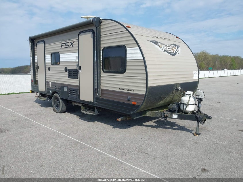 2018 Forest river Other VIN 4X4TWDU14JY091700 IAAI salvage auction — UNKNOWN, Salvage (Indiana), sold $1,000 on 2026-07-29 (photo 1)
