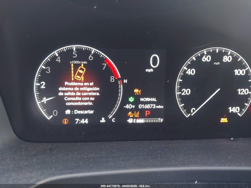 2024 Honda Ridgeline VIN 5FPYK3F14RB018974 IAAI salvage auction — FRONT END, Wait Title, sold $11,900 on 2026-07-20 (photo 7)
