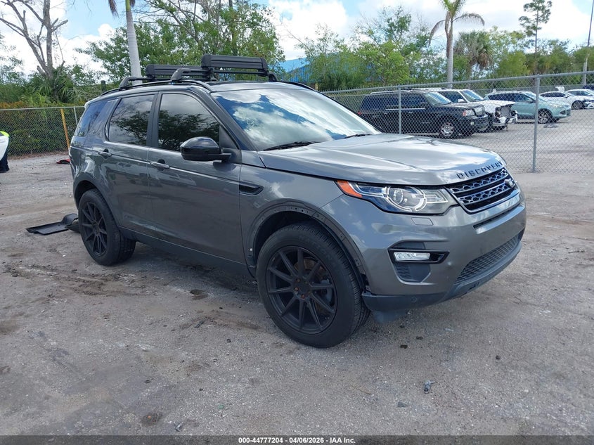 2016 Land rover Discovery sport VIN SALCR2BG1GH598001 IAAI salvage auction — RIGHT FRONT, Rebuildable (Florida), sold $2,450 on 2026-07-29 (photo 1)