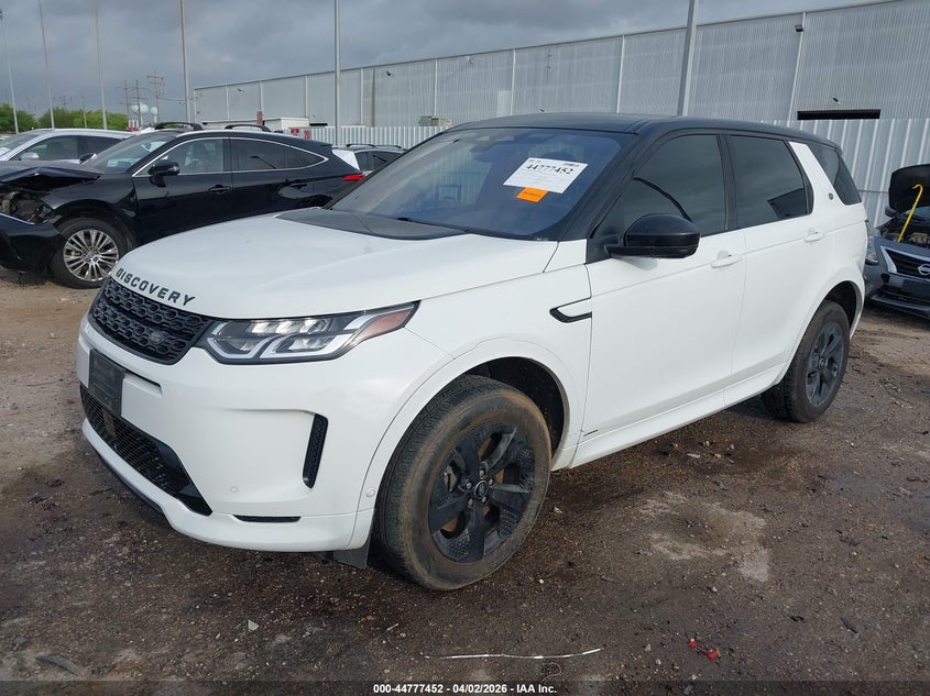 2021 Land rover Discovery sport VIN SALCT2FX4MH899210 IAAI salvage auction — FRONT END, Wait Title, sold $4,675 on 2026-09-24 (photo 2)