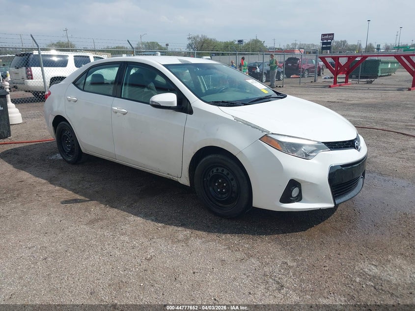 2014 Toyota Corolla VIN 5YFBURHE6EP126717 IAAI salvage auction — REAR END, Clear (Kansas), sold $3,950 on 2026-07-24 (photo 1)
