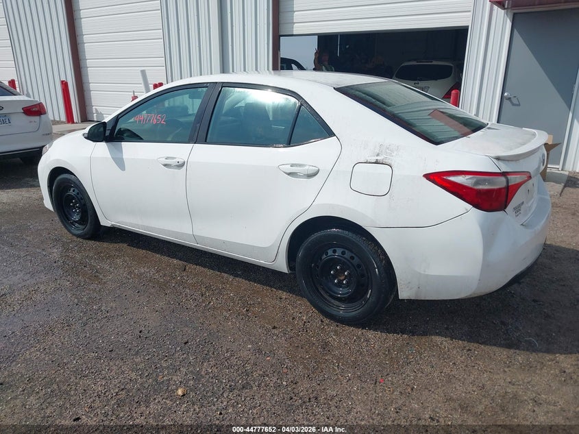 2014 Toyota Corolla VIN 5YFBURHE6EP126717 IAAI salvage auction — REAR END, Clear (Kansas), sold $3,950 on 2026-07-24 (photo 3)
