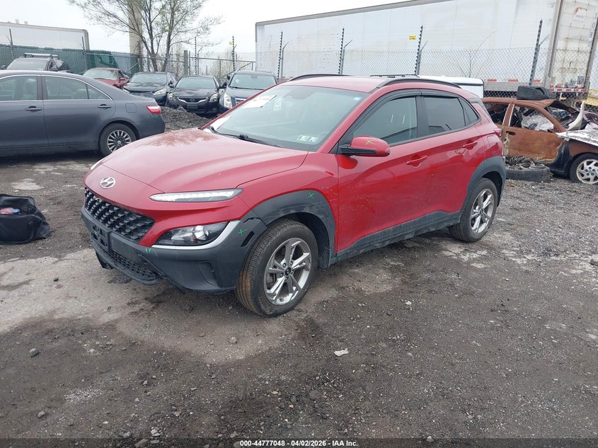 2022 Hyundai Kona VIN KM8K6CAB8NU801442 IAAI salvage auction — FRONT END, Wait Title, sold $3,850 on 2026-08-02 (photo 2)