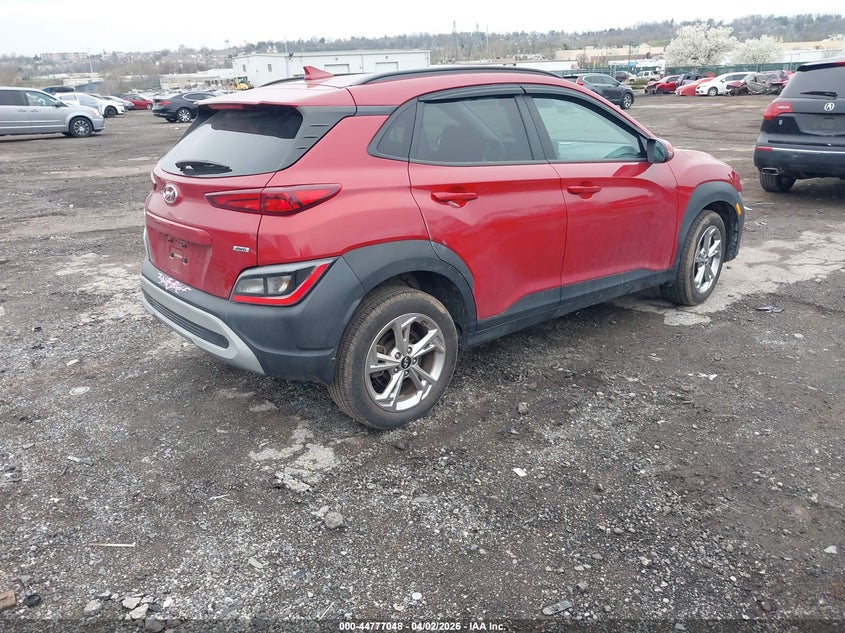 2022 Hyundai Kona VIN KM8K6CAB8NU801442 IAAI salvage auction — FRONT END, Wait Title, sold $3,850 on 2026-08-02 (photo 4)