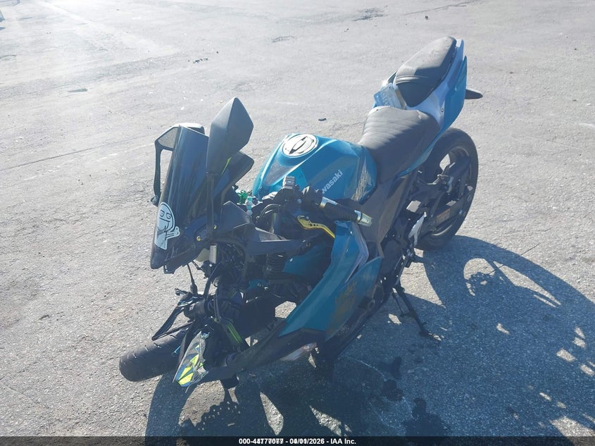 2021 Kawasaki Ex VIN JKAEXKG19MDA96640 IAAI salvage auction — FRONT END, Rebuildable (Florida), sold $50 on 2026-07-29 (photo 2)