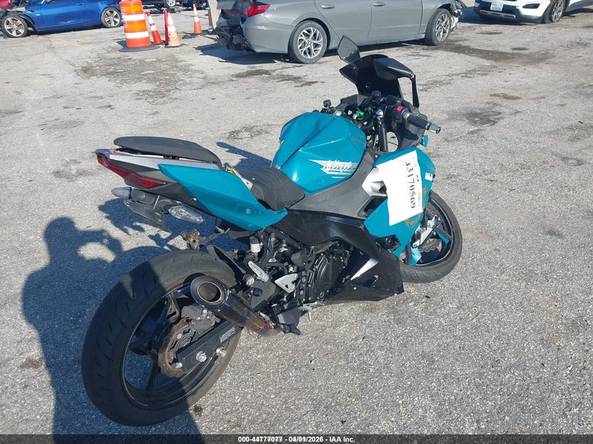 2021 Kawasaki Ex VIN JKAEXKG19MDA96640 IAAI salvage auction — FRONT END, Rebuildable (Florida), sold $50 on 2026-07-29 (photo 4)