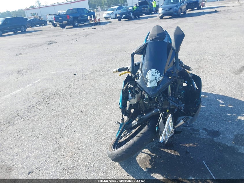 2021 Kawasaki Ex VIN JKAEXKG19MDA96640 IAAI salvage auction — FRONT END, Rebuildable (Florida), sold $50 on 2026-07-29 (photo 5)