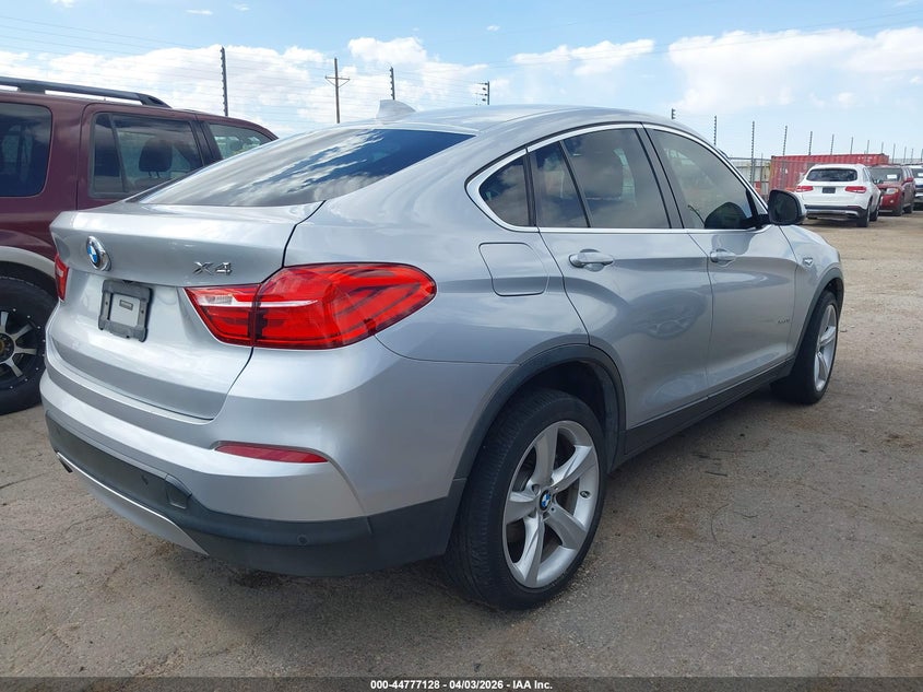 2017 BMW X4 VIN 5UXXW3C30H0T79502 IAAI salvage auction — LEFT SIDE, Wait Title, sold $3,100 on 2026-07-28 (photo 4)
