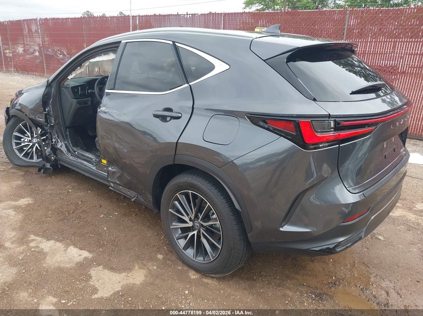 2026 Lexus Nx VIN 2T2AGCEZ4TC105378 IAAI salvage auction — FRONT & REAR, Original (Texas), sold $13,400 on 2026-07-09 (photo 3)