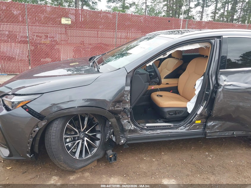 2026 Lexus Nx VIN 2T2AGCEZ4TC105378 IAAI salvage auction — FRONT & REAR, Original (Texas), sold $13,400 on 2026-07-09 (photo 6)