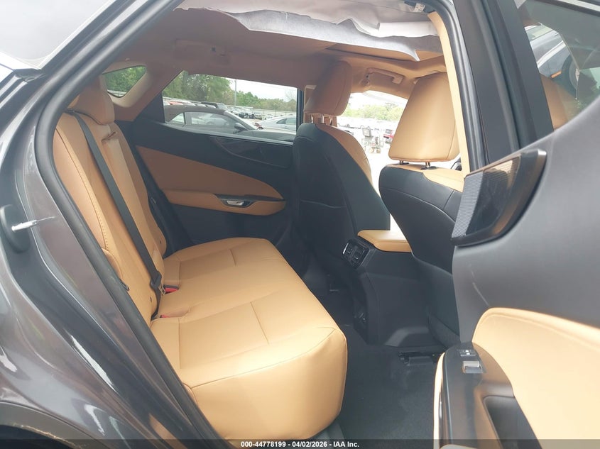 2026 Lexus Nx VIN 2T2AGCEZ4TC105378 IAAI salvage auction — FRONT & REAR, Original (Texas), sold $13,400 on 2026-07-09 (photo 8)