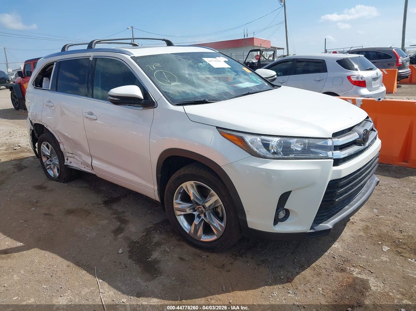 2019 Toyota Highlander VIN 5TDDZRFH0KS730113 IAAI salvage auction — RIGHT SIDE, Clear (Tennessee), sold $12,100 on 2026-07-30 (photo 1)