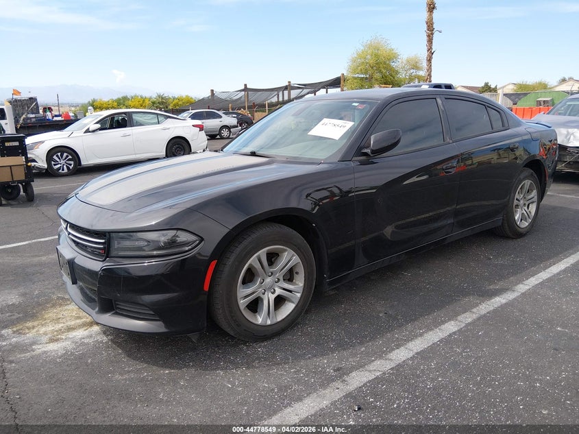2015 Dodge Charger VIN 2C3CDXBG9FH741065 IAAI salvage auction — RIGHT REAR, Wait Title, sold $2,850 on 2026-07-10 (photo 2)