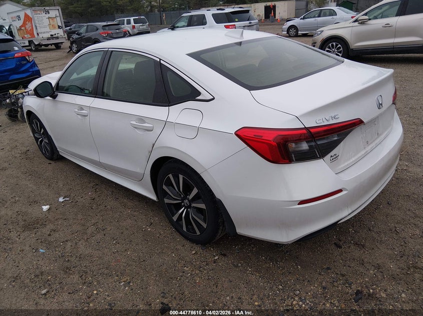 2022 Honda Civic VIN JHMFE1F77NX006221 IAAI salvage auction — FRONT END, Salvage (New Jersey), sold $4,950 on 2026-08-01 (photo 3)