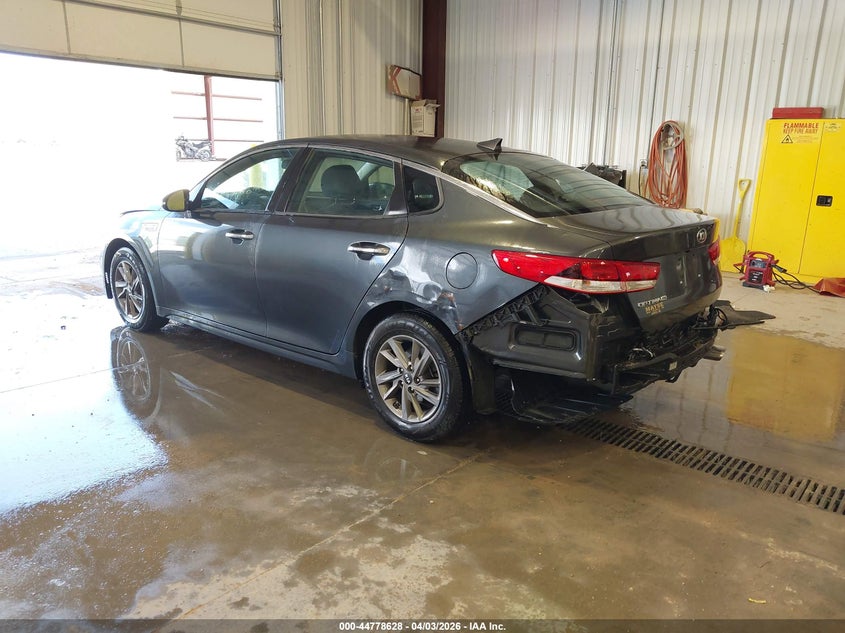 2020 Kia Optima VIN 5XXGT4L38LG450498 IAAI salvage auction — FRONT END, Wait Title, sold $1,550 on 2026-07-13 (photo 3)