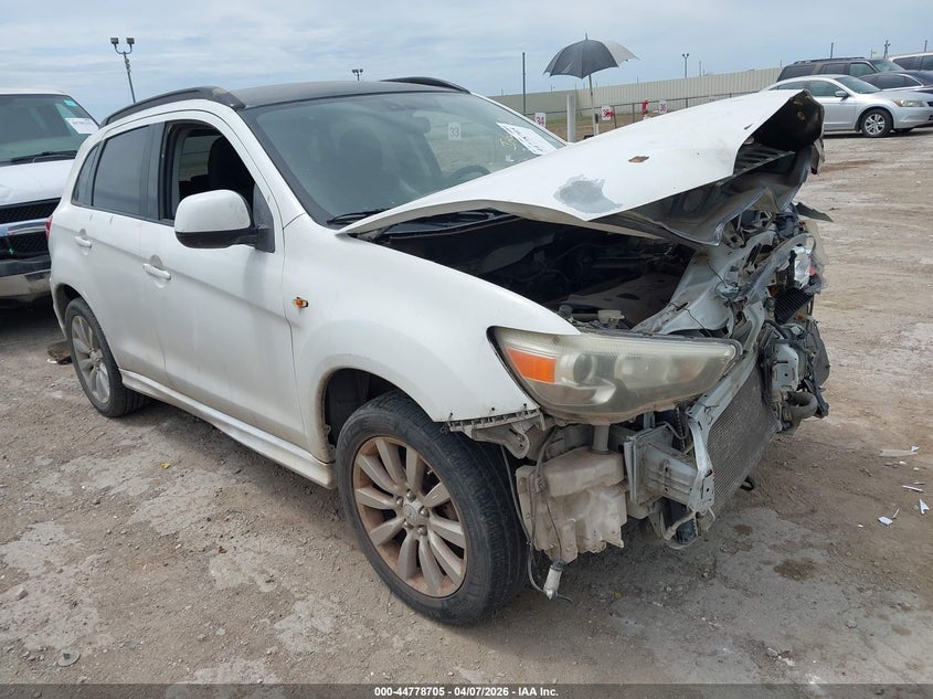 2011 Mitsubishi Outlander sport VIN JA4AR4AU9BZ010537 IAAI salvage auction — FRONT END, Original (Texas), sold $375 on 2026-07-13 (photo 1)