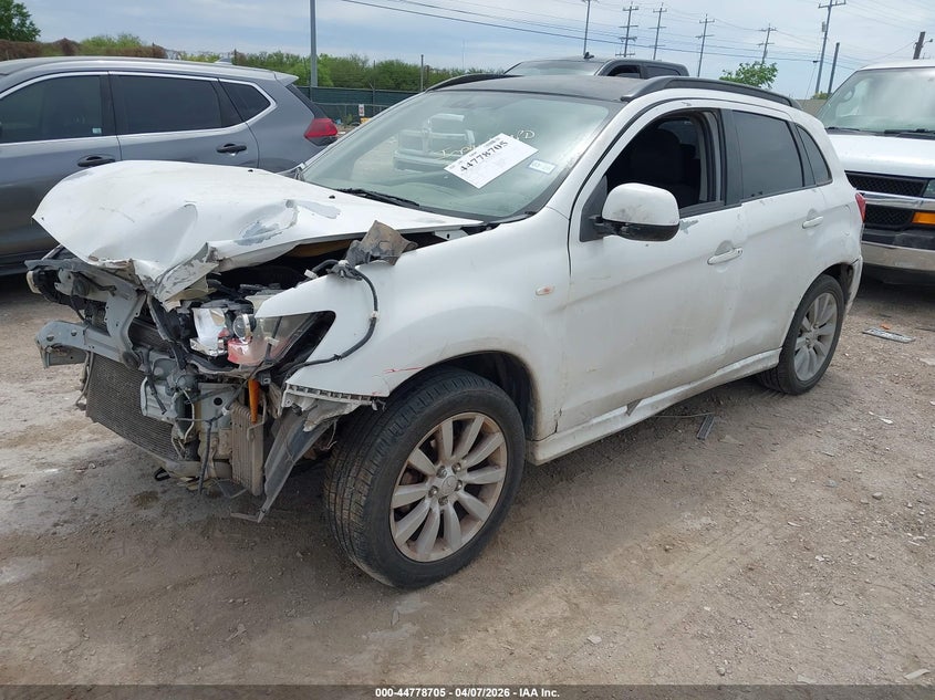 2011 Mitsubishi Outlander sport VIN JA4AR4AU9BZ010537 IAAI salvage auction — FRONT END, Original (Texas), sold $375 on 2026-07-13 (photo 2)