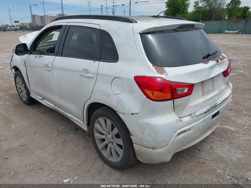 2011 Mitsubishi Outlander sport VIN JA4AR4AU9BZ010537 IAAI salvage auction — FRONT END, Original (Texas), sold $375 on 2026-07-13 (photo 3)