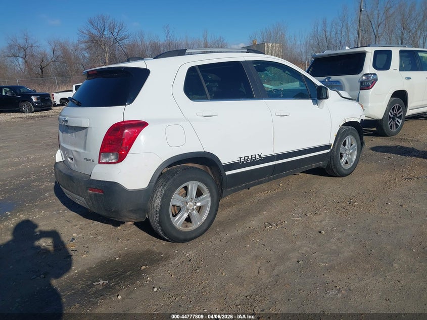 2016 Chevrolet Trax VIN KL7CJLSB5GB520698 IAAI salvage auction — LEFT FRONT, Wait Title, sold $425 on 2026-07-16 (photo 4)