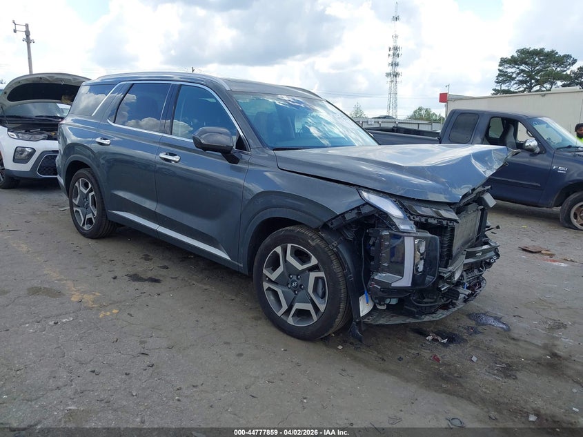 2025 Hyundai Palisade VIN KM8R44GE3SU851544 IAAI salvage auction — FRONT END, Wait Title, sold $12,375 on 2026-07-22 (photo 1)