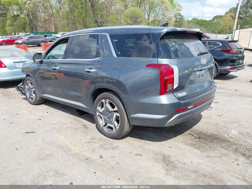 2025 Hyundai Palisade VIN KM8R44GE3SU851544 IAAI salvage auction — FRONT END, Wait Title, sold $12,375 on 2026-07-22 (photo 3)