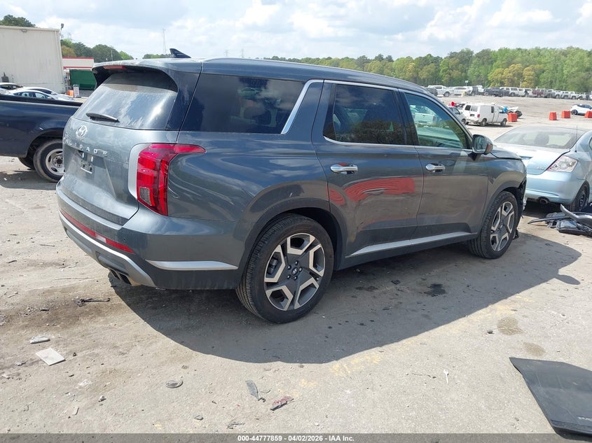 2025 Hyundai Palisade VIN KM8R44GE3SU851544 IAAI salvage auction — FRONT END, Wait Title, sold $12,375 on 2026-07-22 (photo 4)
