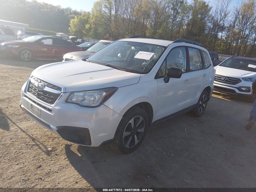 2017 Subaru Forester VIN JF2SJABC0HH527666 IAAI salvage auction — FRONT END, Salvage Title, sold $2,775 on 2026-07-15 (photo 2)