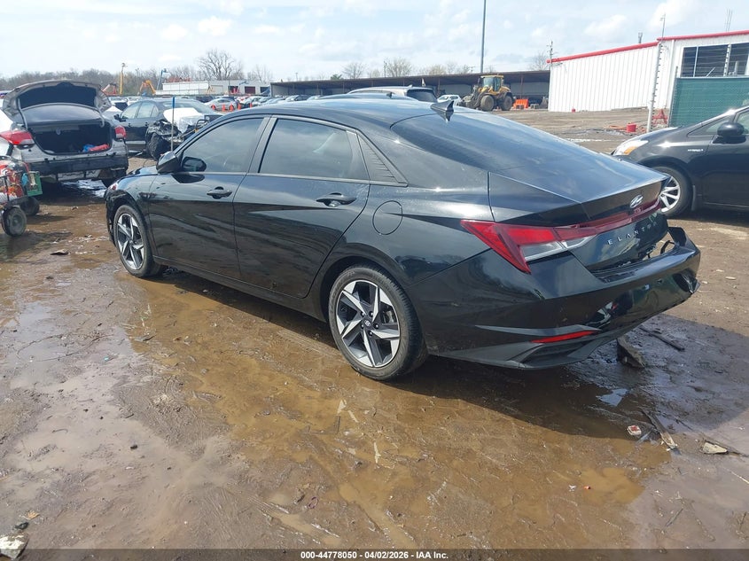 2023 Hyundai Elantra VIN 5NPLS4AG5PH114826 IAAI salvage auction — RIGHT REAR, Salvage (Ohio), sold $5,950 on 2026-07-15 (photo 3)