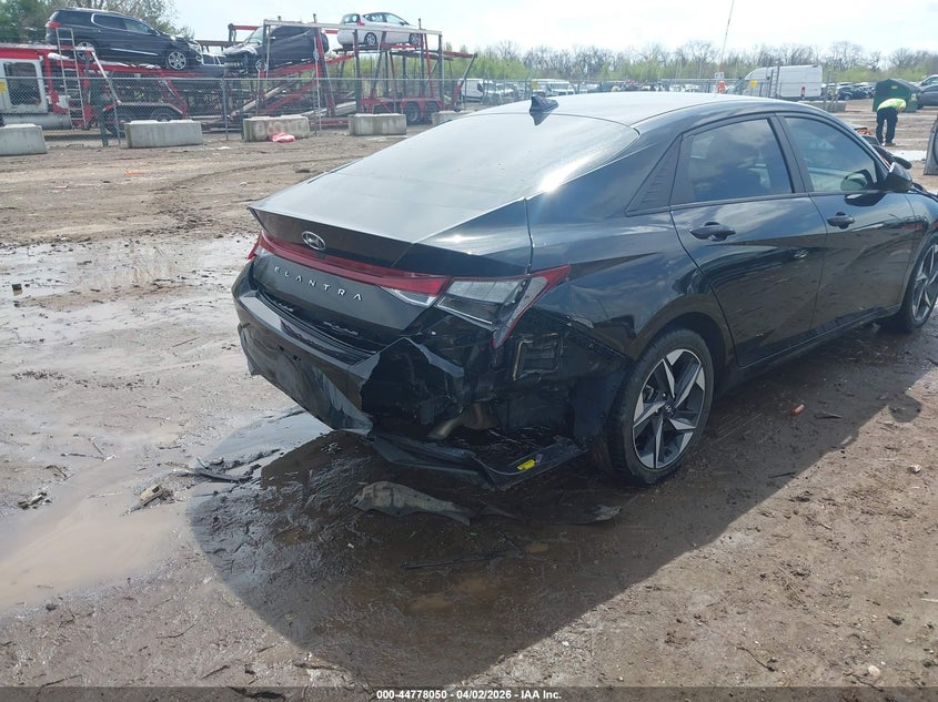 2023 Hyundai Elantra VIN 5NPLS4AG5PH114826 IAAI salvage auction — RIGHT REAR, Salvage (Ohio), sold $5,950 on 2026-07-15 (photo 6)