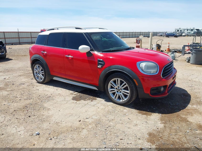 2020 Mini Countryman VIN WMZYW3C00L3L16127 IAAI salvage auction — HAIL, Original (Texas), sold $3,600 on 2026-07-27 (photo 1)