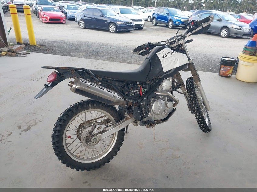 2023 Yamaha Xt250 VIN JYADG24E0PA016665 IAAI salvage auction — THEFT, Clear (Washington), sold $1,550 on 2026-08-26 (photo 4)