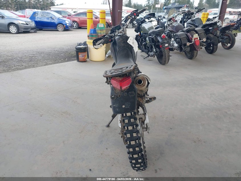 2023 Yamaha Xt250 VIN JYADG24E0PA016665 IAAI salvage auction — THEFT, Clear (Washington), sold $1,550 on 2026-08-26 (photo 6)