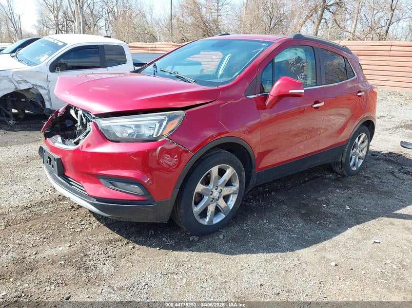 2017 Buick Encore VIN KL4CJBSB8HB044861 IAAI salvage auction — FRONT END, Clear (Michigan), sold $1,125 on 2026-07-09 (photo 2)