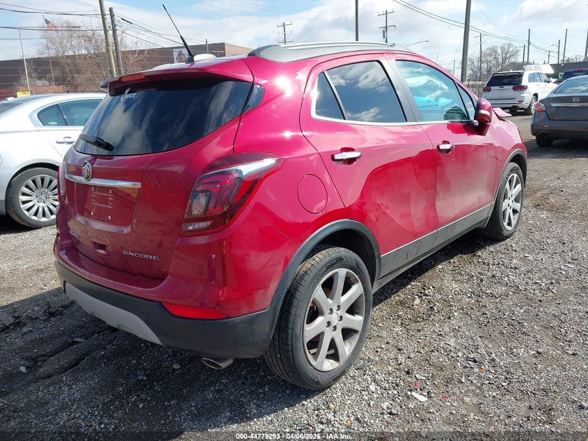 2017 Buick Encore VIN KL4CJBSB8HB044861 IAAI salvage auction — FRONT END, Clear (Michigan), sold $1,125 on 2026-07-09 (photo 4)