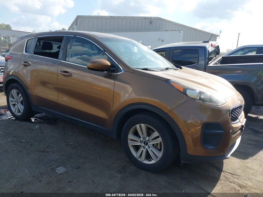 2017 Kia Sportage VIN KNDPM3AC3H7080152 IAAI salvage auction — UNDERCARRIAGE, Salvage (North Carolina), sold $2,250 on 2026-07-09 (photo 1)