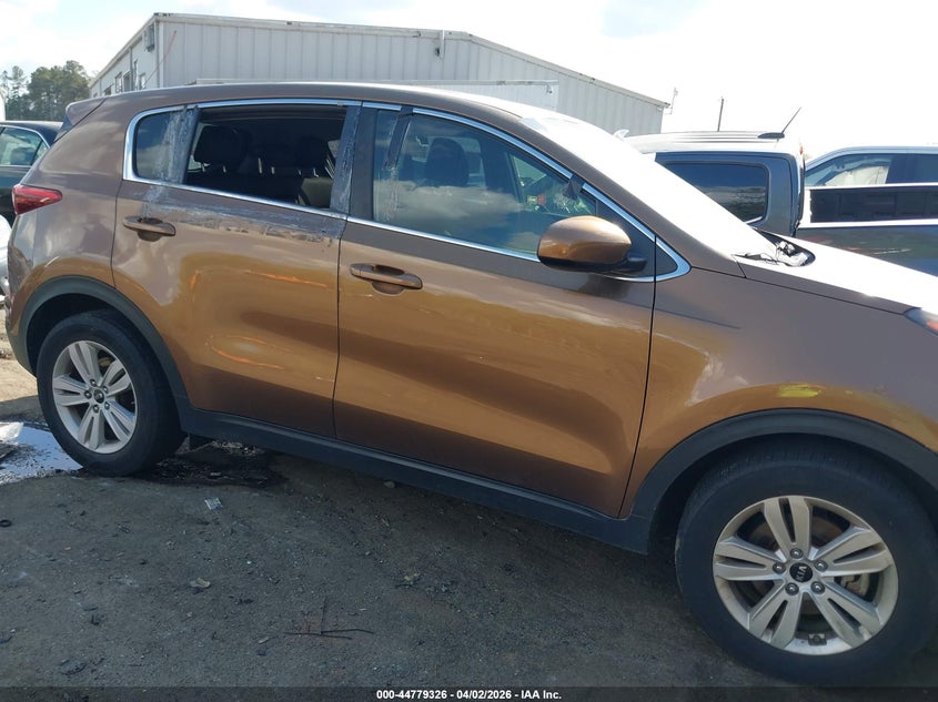2017 Kia Sportage VIN KNDPM3AC3H7080152 IAAI salvage auction — UNDERCARRIAGE, Salvage (North Carolina), sold $2,250 on 2026-07-09 (photo 6)