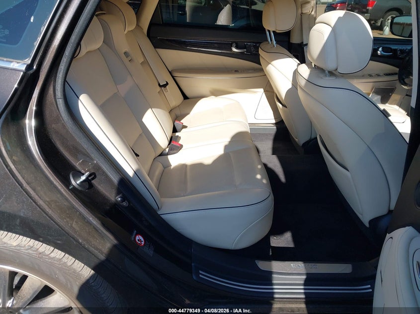 2014 Hyundai Equus VIN KMHGH4JH9EU075911 IAAI salvage auction — FRONT END, Original (Texas), sold $1,575 on 2026-07-13 (photo 8)