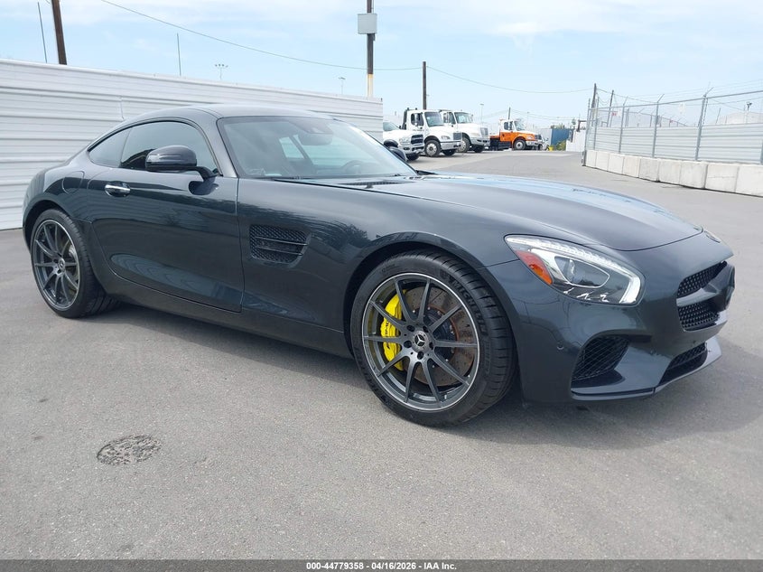2017 Mercedes-benz AMG GT VIN WDDYJ7JA5HA010339 IAAI salvage auction — FRONT & REAR, Wait Title, sold $63,050 on 2026-08-05 (photo 1)