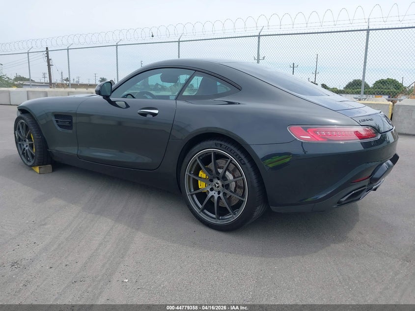 2017 Mercedes-benz AMG GT VIN WDDYJ7JA5HA010339 IAAI salvage auction — FRONT & REAR, Wait Title, sold $63,050 on 2026-08-05 (photo 3)