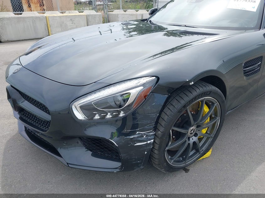 2017 Mercedes-benz AMG GT VIN WDDYJ7JA5HA010339 IAAI salvage auction — FRONT & REAR, Wait Title, sold $63,050 on 2026-08-05 (photo 6)
