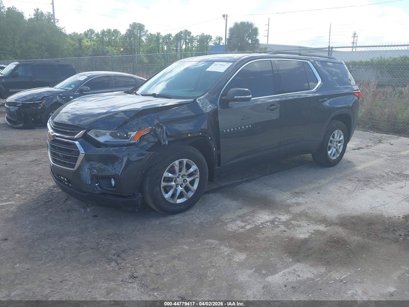 2019 Chevrolet Traverse VIN 1GNERHKW3KJ291416 IAAI salvage auction — FRONT END, Wait Title, sold $3,450 on 2026-08-02 (photo 2)
