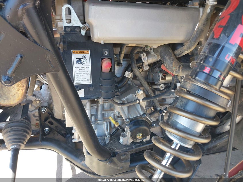 2025 Polaris Rzr VIN 3NSR4D2K9SG135444 IAAI salvage auction — LEFT FRONT, Salvage Title, sold $19,100 on 2026-07-28 (photo 8)