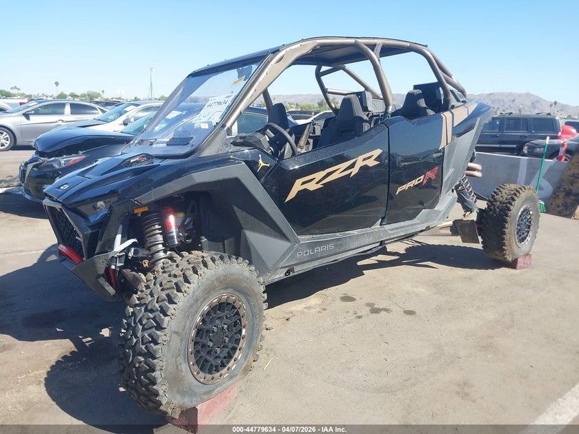 2025 Polaris Rzr VIN 3NSR4D2K9SG135444 IAAI salvage auction — LEFT FRONT, Salvage Title, sold $19,100 on 2026-07-28 (photo 2)